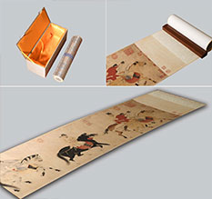 白朗馆藏书画复制博物馆书画复制服务